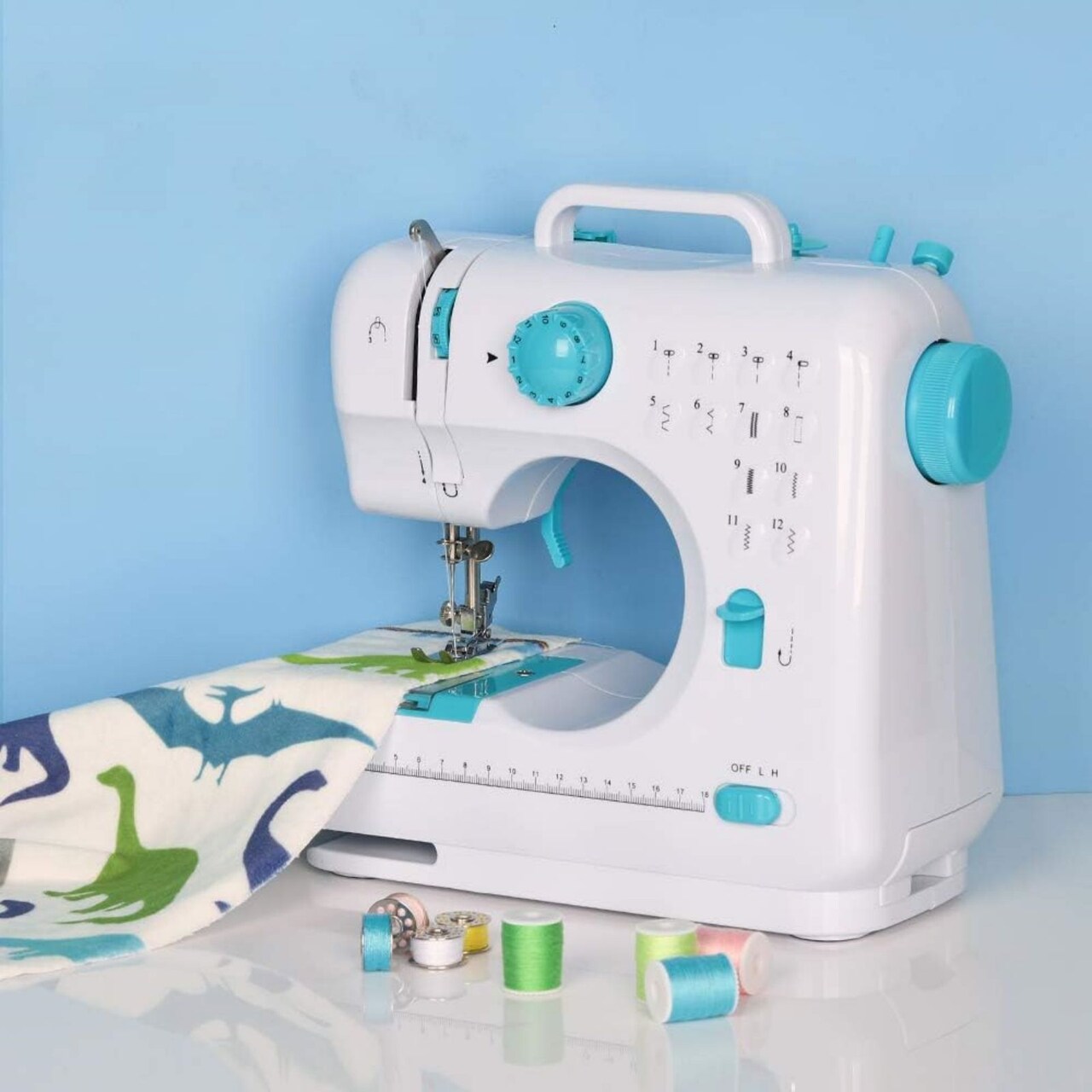 Mini Sewing Machine Portable Multi-Purpose Crafting Mending Machine Household